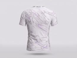 Rashguard ÉGO blanc, vue de dos