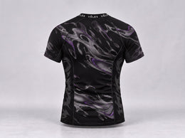 Rashguard ÉGO noir, vue de dos