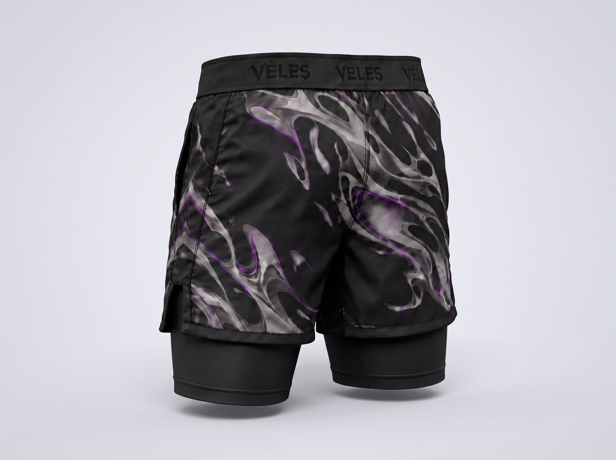 Short ÉGO noir, vue de dos